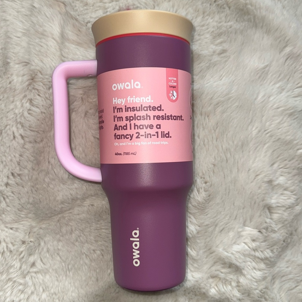 Owala Travel Tumbler 40 oz NWT!